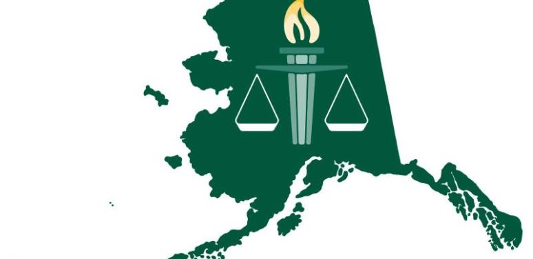 Alaska Justice Forum logo