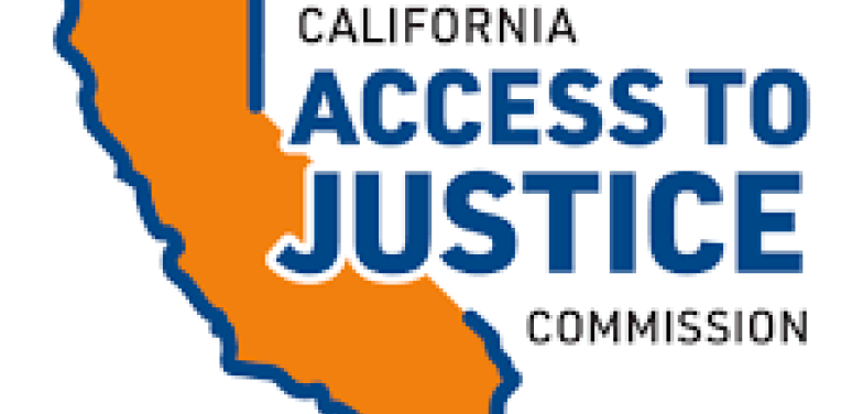 California Access to Justice Commission logo