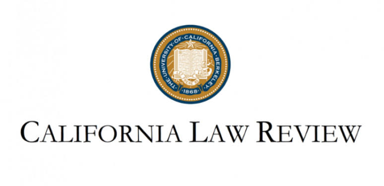 California Law Review Logo
