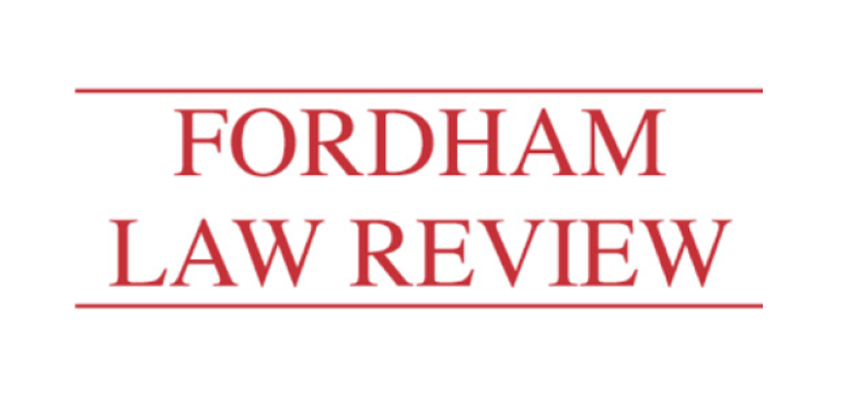 Fordham Law Review logo